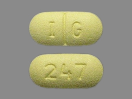 IG 247: (76282-247) Levetiracetam 500 mg Oral Tablet by Exelan Pharmaceuticals, Inc.