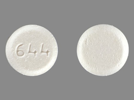 644: (76439-309) Hyoscyamine Sulfate Sl 0.125 Disintegrating Sublingual Tablet by Virtus Pharmaceuticals